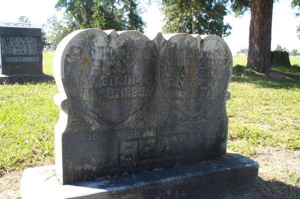 D. P. Seay grave marker