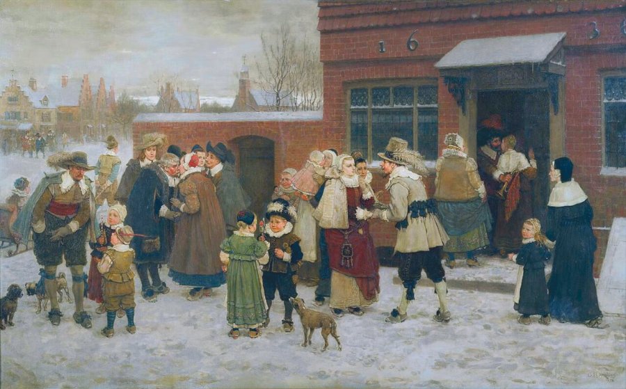 New Year's Day in New Amsterdam 1636