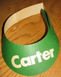 Jimmy Carter visor 1976 campaign