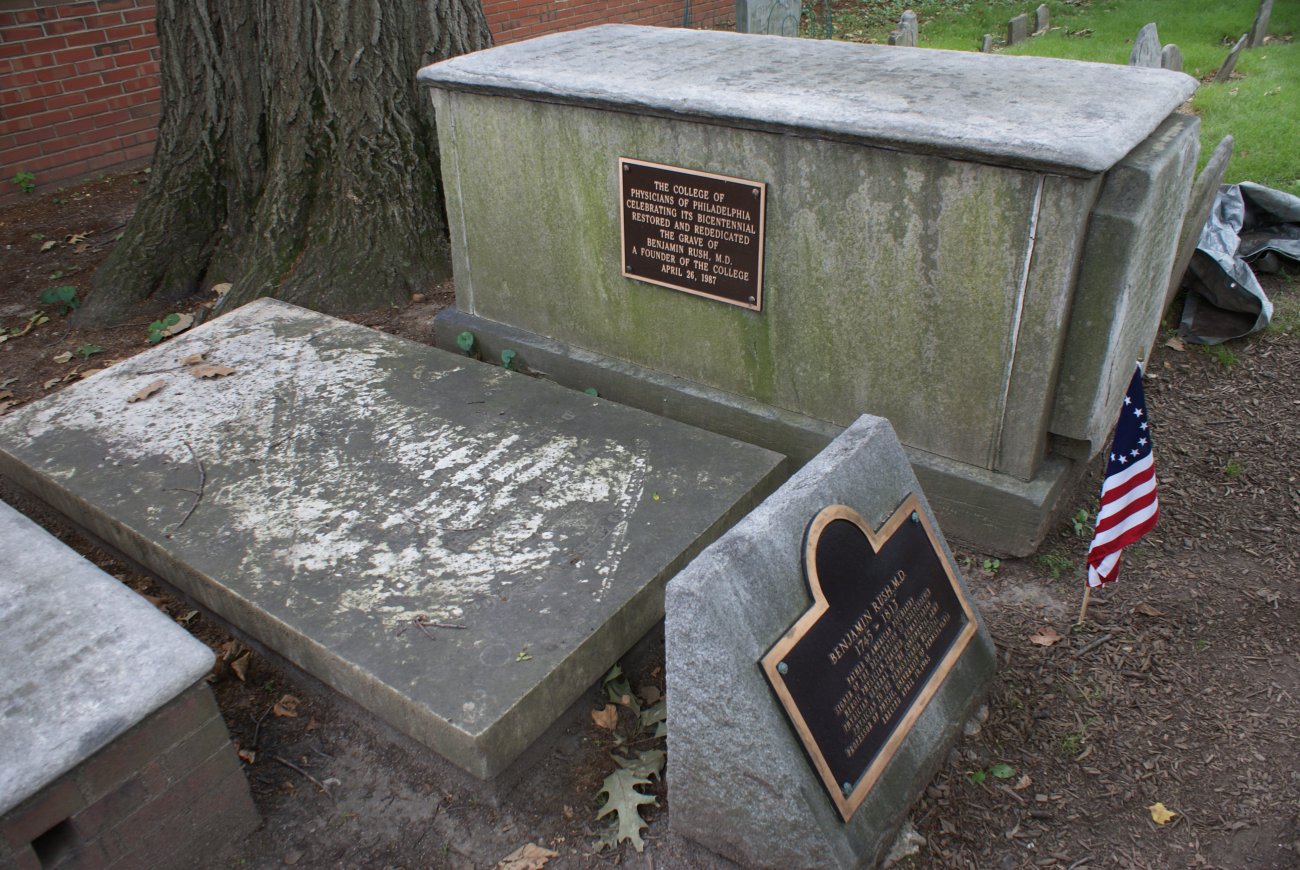 Grave of Dr. Benjamin Rush
