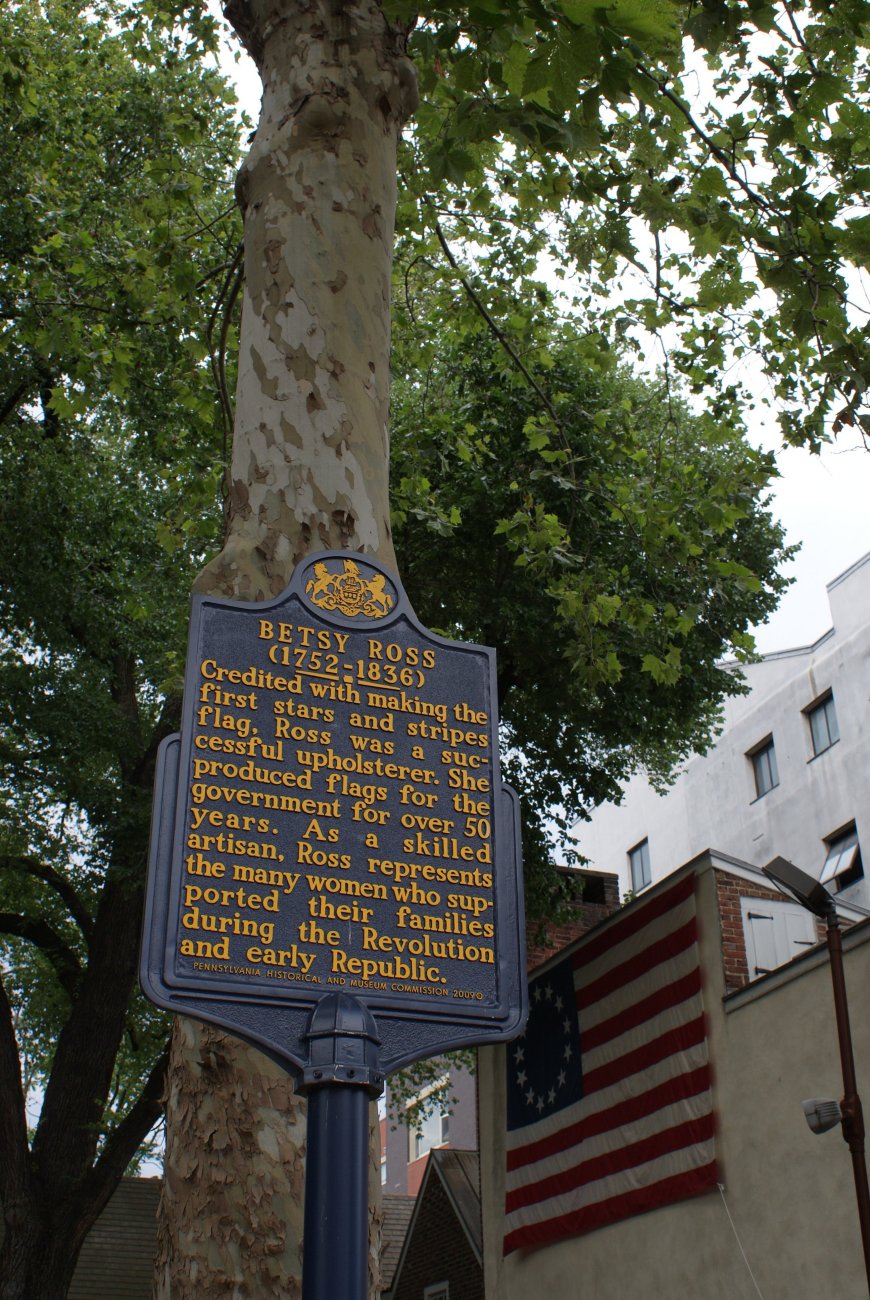 Betsy Ross plaque