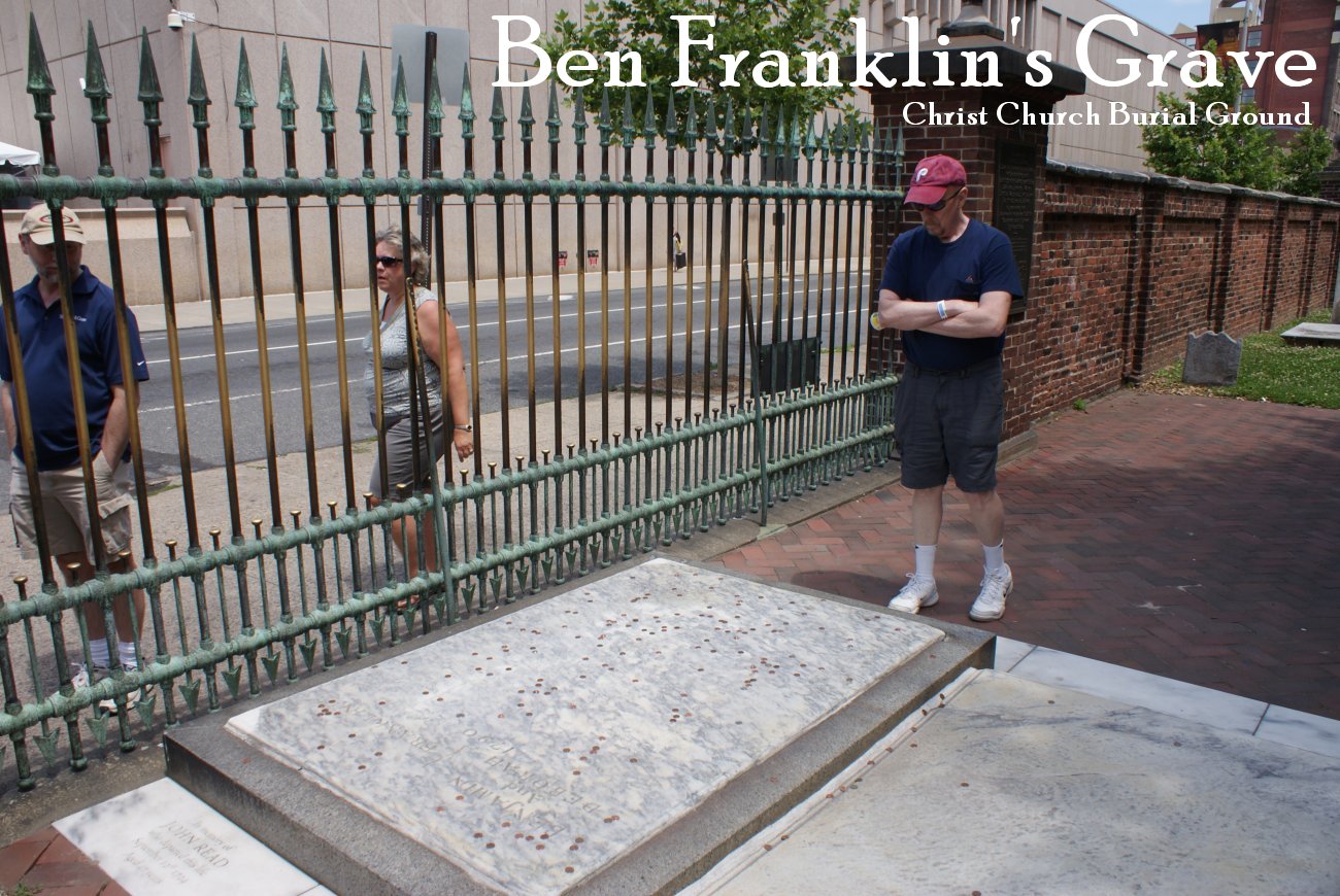 Ben Franklin's grave