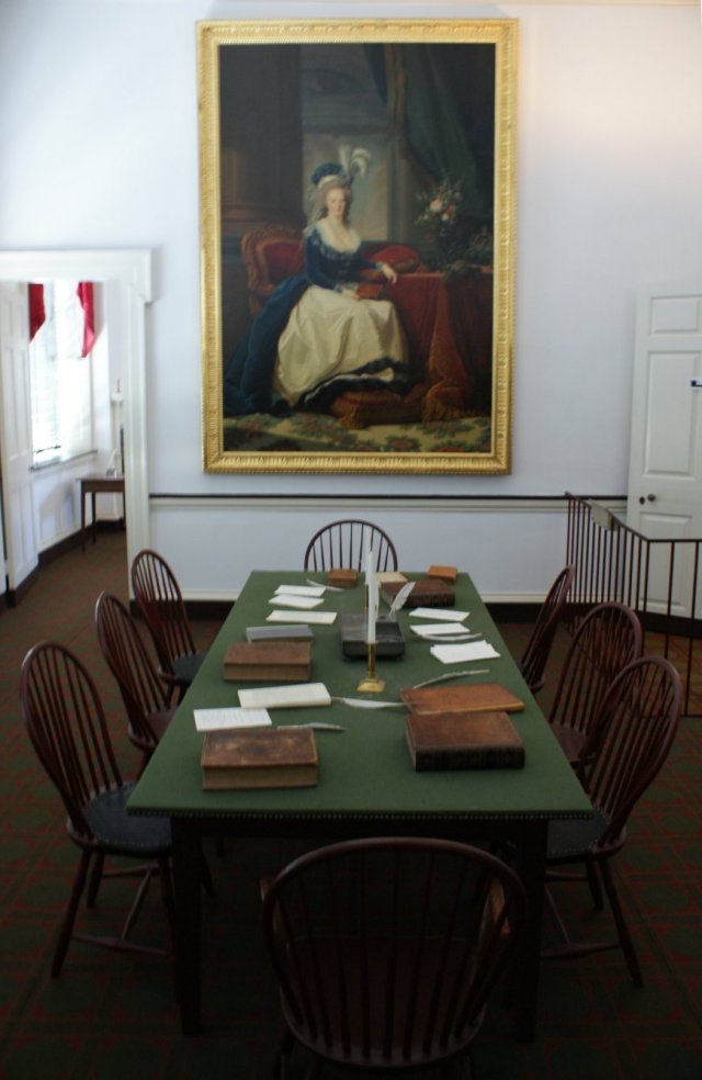 Congress Hall, Senate, Queen Marie Antointette Portrait