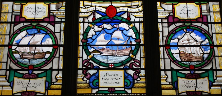 Discovery, Susan Constant, and Godspeed
