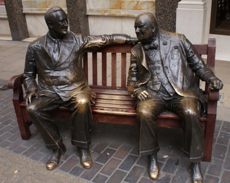 FDR-Churchill Bench