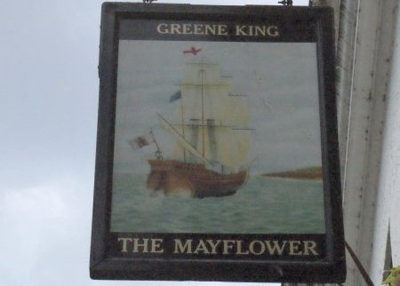 Mayflower Pub Sign