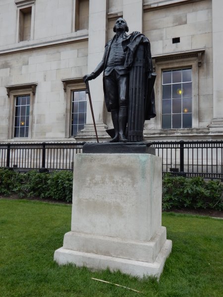 George Washington statue, Trafalgar Square