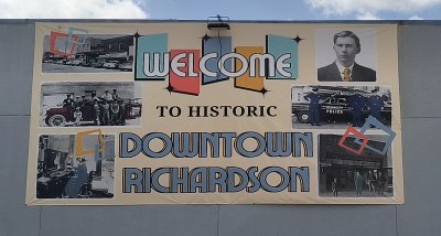 Welcome to Historic Downtown Richardson banner