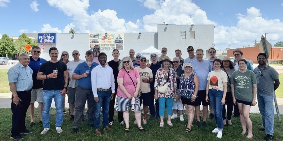 Incorporation Centennial tour group, June 22, 2025