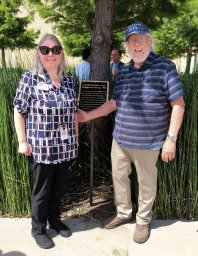 Historians Stacey Davis and Dr. Steven Butler