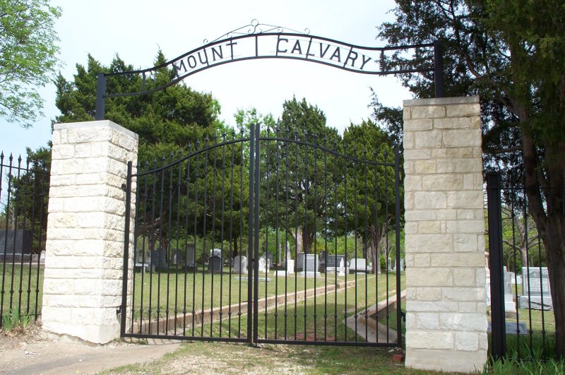 Mount Calvary Cemetery gate