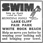 swim advertisement